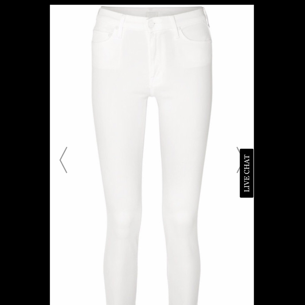 MOTHER White Jeans